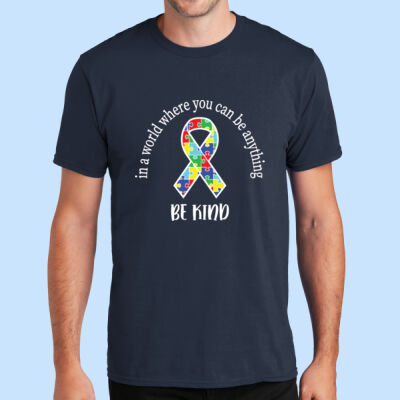 Adult - Be Kind Ribbon T-Shirt - Autism Awareness Thumbnail