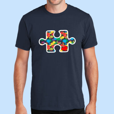 Adult - Puzzle Piece T-Shirt - Autism Awareness Thumbnail
