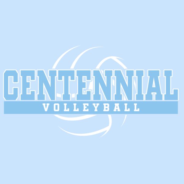 Centennial Volleyball - Center Ball - Light Thumbnail